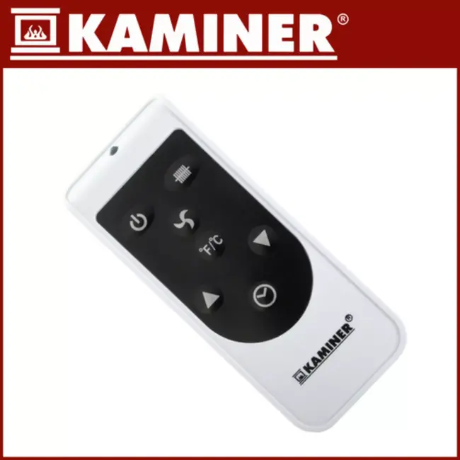 Kaminer Ziflo elektrische radiator wit 2300W met WiFi-app en afstandsbediening