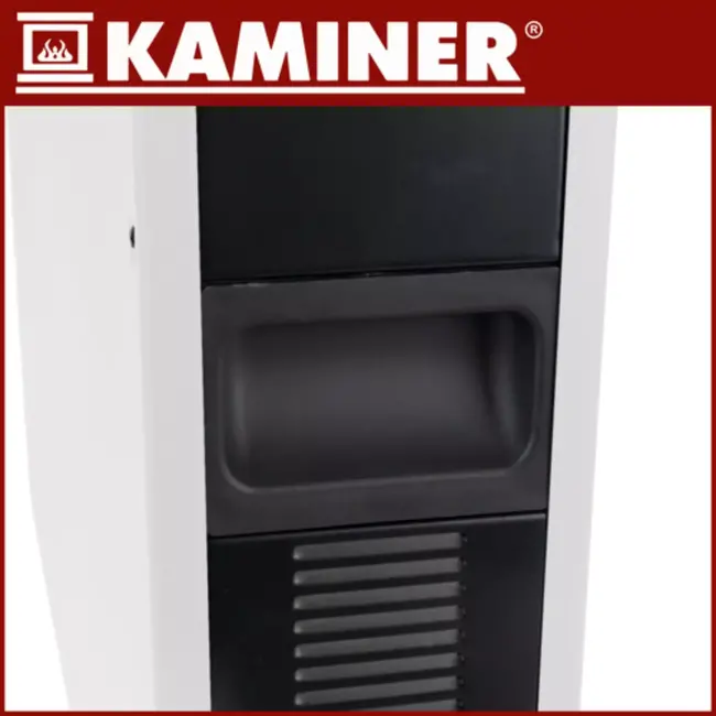 Kaminer Ziflo elektrische radiator wit 2300W met WiFi-app en afstandsbediening