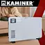 Kaminer Ziflo elektrische radiator wit 2300W met WiFi-app en afstandsbediening