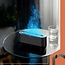Ruhhy aroma diffuser en luchtbevochtiger 250 ml met LED-vlam effect en afstandsbediening