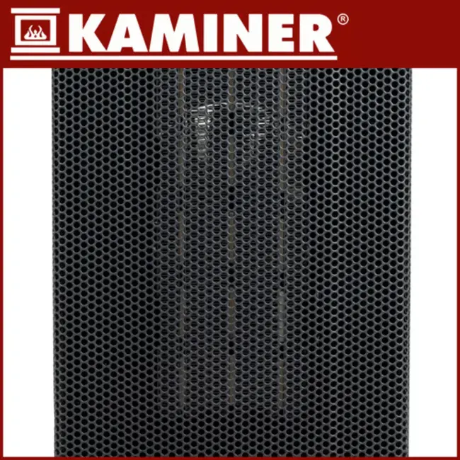 Kaminer Lumni 2.0 keramische kachel 2000W zwart – energiezuinige elektrische heater met afstandsbediening