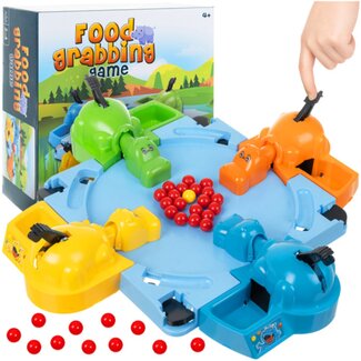 Ruhhy Hungry Hippos arcade spel – klassiek familiespel met kleurrijke nijlpaarden en balletjes