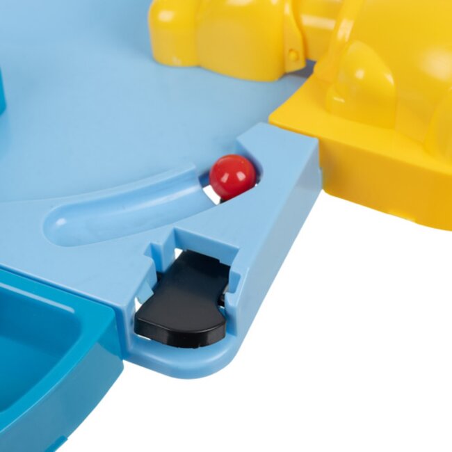 Ruhhy  Hungry Hippos arcade spel – klassiek familiespel met kleurrijke nijlpaarden en balletjes