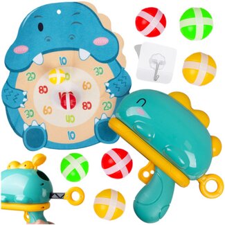 Ruhhy Shooting Dinosaur arcade spel – kindvriendelijk schietspel met ballen en doelbord