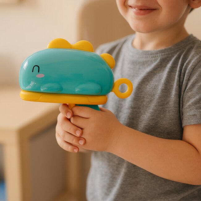 Ruhhy  Shooting Dinosaur arcade spel – kindvriendelijk schietspel met ballen en doelbord