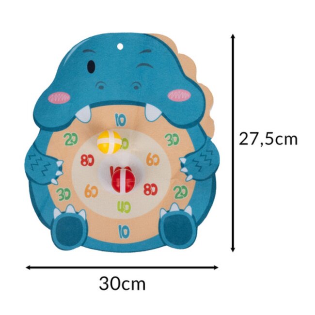 Ruhhy  Shooting Dinosaur arcade spel – kindvriendelijk schietspel met ballen en doelbord