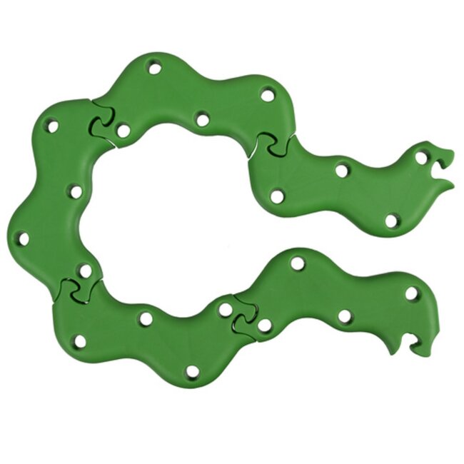 Kruzzel Bloemen bouwset 139-delig – kleurrijk constructiespeelgoed met koffer op wieltjes