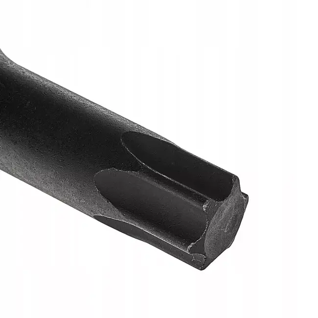 Tvardy Slagdop torx T25 - chroom-molybdeenstaal - voor slagmoersleutels - 12,7 mm vierkant - zwart - auto-industrie en montage van staalconstructies