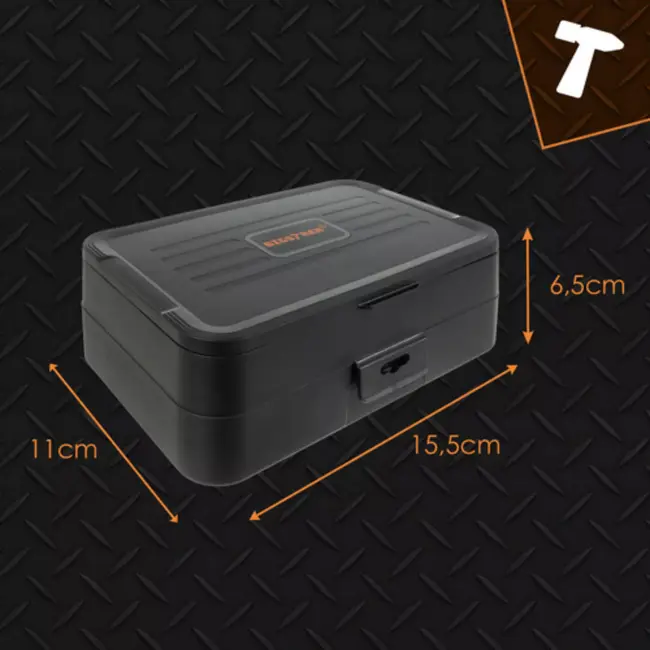 Bigstren 133-delige precisie gereedschapset met 108 CRV bits, magnetisch matje en flexibele verlenging voor elektronica en horloges