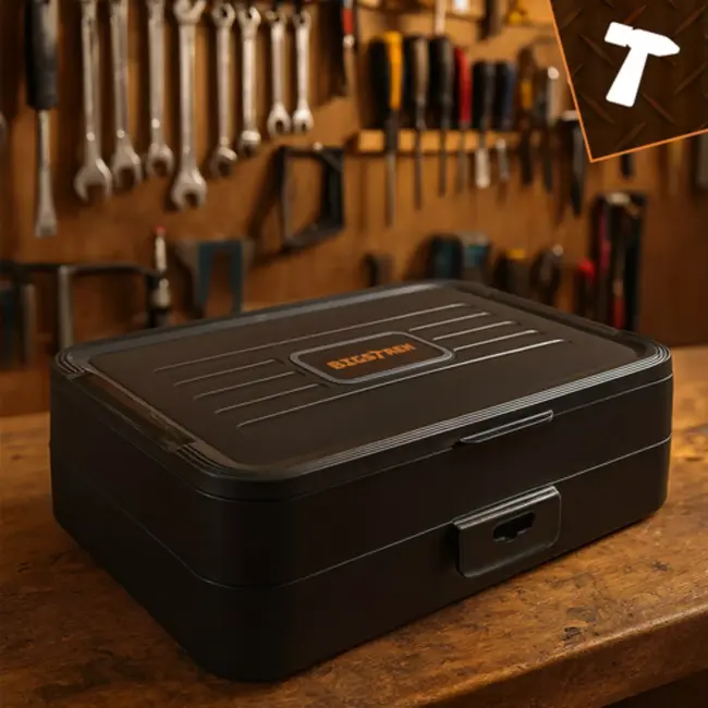 Bigstren 133-delige precisie gereedschapset met 108 CRV bits, magnetisch matje en flexibele verlenging voor elektronica en horloges