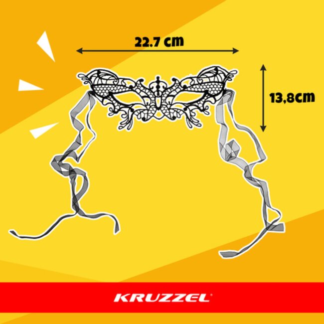 Kruzzel Vlinder verkleedset kinderen met regenboog vleugels, masker en antennes – 3-delig kostuum