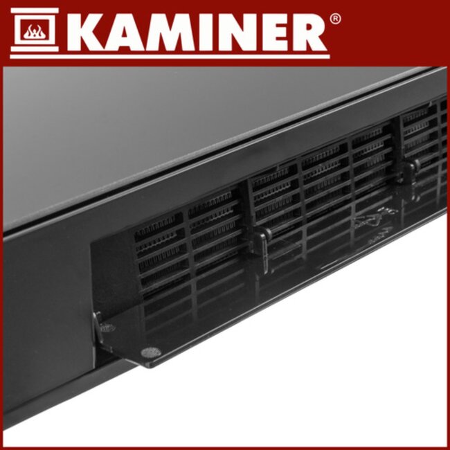 Kaminer Elektrische wandverwarming met LED-display, afstandsbediening en app – compacte energiezuinige muurverwarming