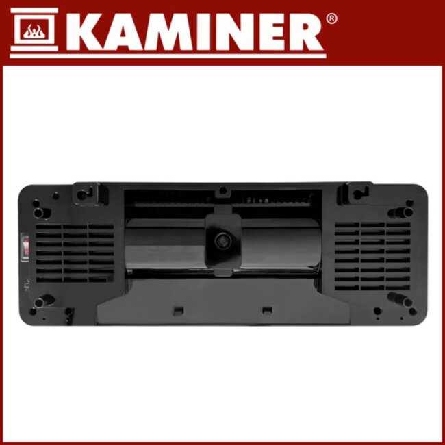 Kaminer Elektrische wandverwarming met LED-display, afstandsbediening en app – compacte energiezuinige muurverwarming