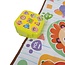 Kruzzel Interactieve dansmat 82 x 65 cm met muziek en dieren – educatieve speelmat voor peuters en kleuters