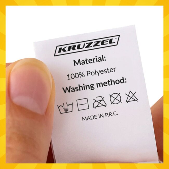 Kruzzel Zwart-wit baby voelboek – zacht contrast boekje met dieren en vormen voor sensorische stimulatie