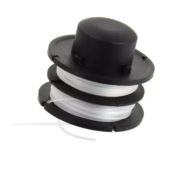 GEKO Elektrische bosmaaier spoel en draad - Nylon - 15 meter - Universeel