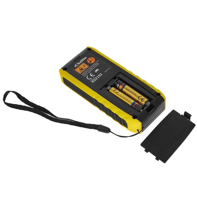 Keltin Digitale laser afstandsmeter 50 meter met hoekmeter en geheugenfunctie voor nauwkeurige metingen