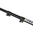 John Gardener 21V snoeischaar op accu met telescopische steel 1,65–2,5 m en 2x2.0Ah batterijen voor takken tot 30 mm