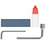John Gardener 21V snoeischaar op accu met telescopische steel 1,65–2,5 m en 2x2.0Ah batterijen voor takken tot 30 mm
