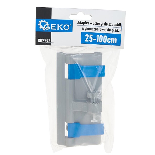 GEKO Handgreep voor afwerkspatel verstelbaar 25–100 cm met bevestiging voor telescopische steel