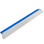 GEKO Afwerkspatel 100 cm met ergonomische handgreep en vervangbaar 0,3 mm blad voor gladde afwerking