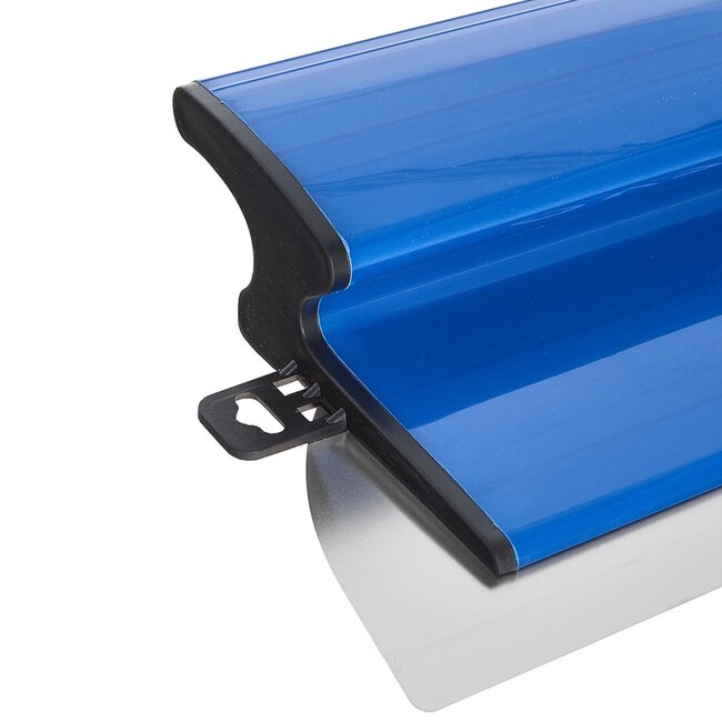 GEKO Afwerkspatel 100 cm met ergonomische handgreep en vervangbaar 0,3 mm blad voor gladde afwerking