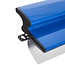 GEKO Afwerkspatel 100 cm met ergonomische handgreep en vervangbaar 0,3 mm blad voor gladde afwerking