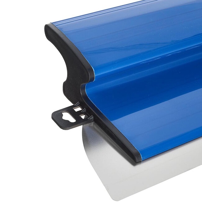 GEKO Afwerkspatel 25 cm met ergonomische handgreep en vervangbaar 0,3 mm blad voor nauwkeurig afwerken