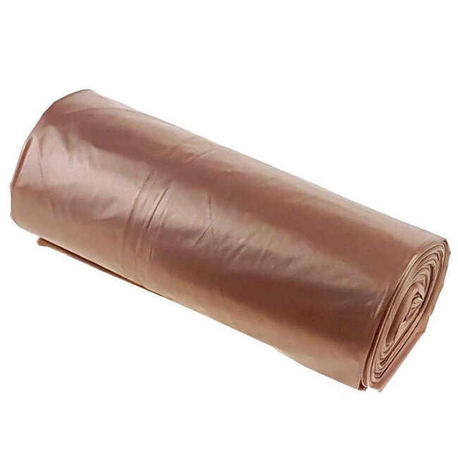 GEKO Biologisch afbreekbare afvalzakken 120L zeer sterk bruin – rol van 10 stuks