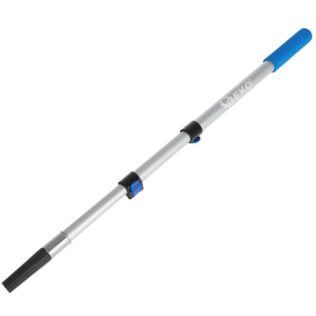GEKO Aluminium telescopische steel 0,6–1,2 m met antislip handgreep voor schilder- en afwerkwerkzaamheden