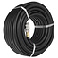 GEKO Rubberen luchtslang 20 m 10x17 mm met 1/4 inch snelkoppelingen – flexibel en oliebestendig