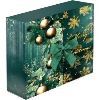 Ruhhy Luxe adventskalender voor mannen – 24 verrassingen in decoratieve doos met satijnen lint