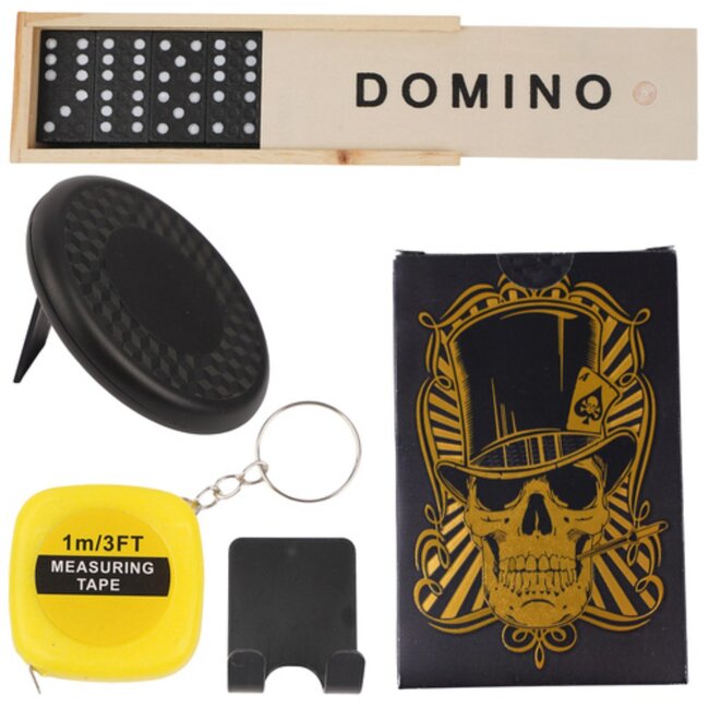 Ruhhy Luxe adventskalender voor mannen – 24 verrassingen in decoratieve doos met satijnen lint