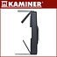 KAMINER Elektrische gaskachel 4200 W – 3 standen, piezo-ontsteking, veiligheidsfunctie en transportwielen