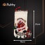 Ruhhy kerstsokken set 4 stuks – decoratieve sokken met kerstman, rendier en sneeuwpop