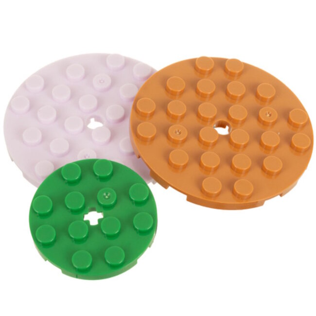 Ruhhy Creatieve bloemen bouwblokken 172 stuks – educatieve en kleurrijke 3D bouwset voor kinderen