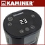 Kaminer elektrische kachel 2000W – met afstandsbediening, LED-display en realistisch vlameffect