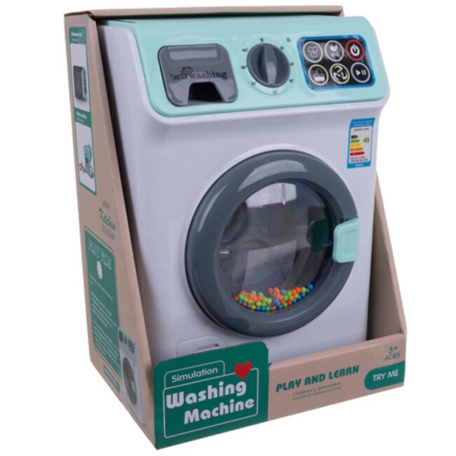 Ruhhy Interactieve speelgoedwasmachine voor kinderen – met licht, geluid en draaiende trommel