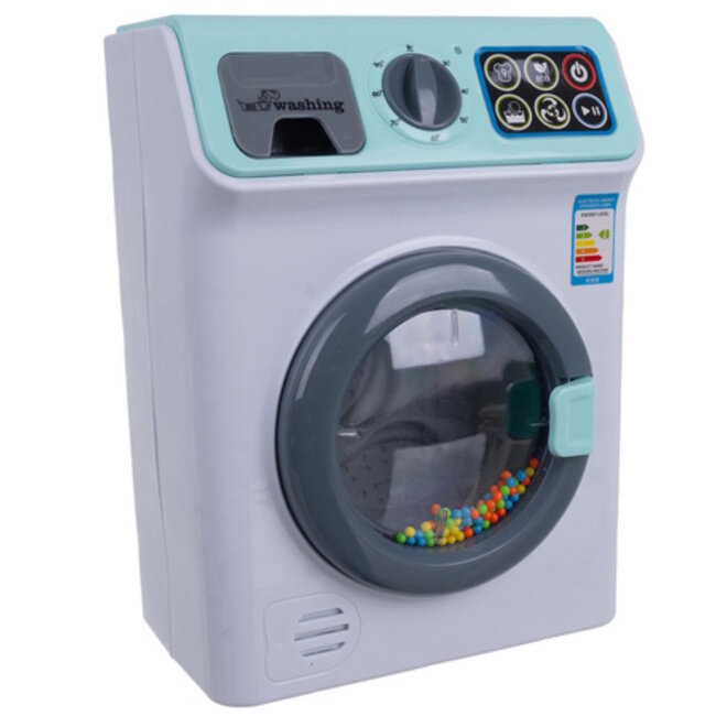 Ruhhy Interactieve speelgoedwasmachine voor kinderen – met licht, geluid en draaiende trommel