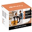 Ruhhy glazen theekan met RVS-infuser 2L – voor thee, koffie, kruiden- en fruitinfusies
