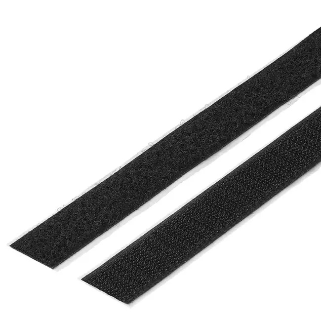 ProPlus Sterk zelfklevend klittenband 20 mm breed, nylon haak-en-lusband op rol van 20 meter