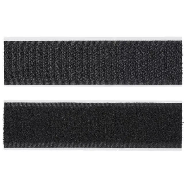 ProPlus Sterk zelfklevend klittenband 30 mm x 10 cm, nylon haak-en-lusband – set van 12 herbruikbare stroken