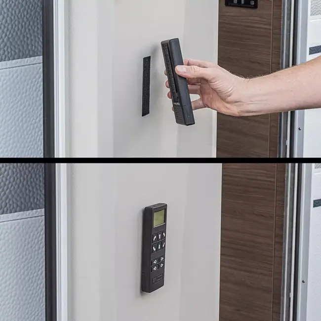 ProPlus Sterk zelfklevend klittenband 30 mm x 10 cm, nylon haak-en-lusband – set van 12 herbruikbare stroken