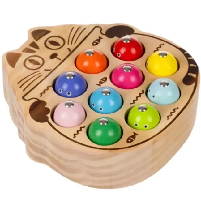 Kruzzel Magnetisch Visspel "Vissen Vangen" - Educatief Speelgoed voor Kinderen