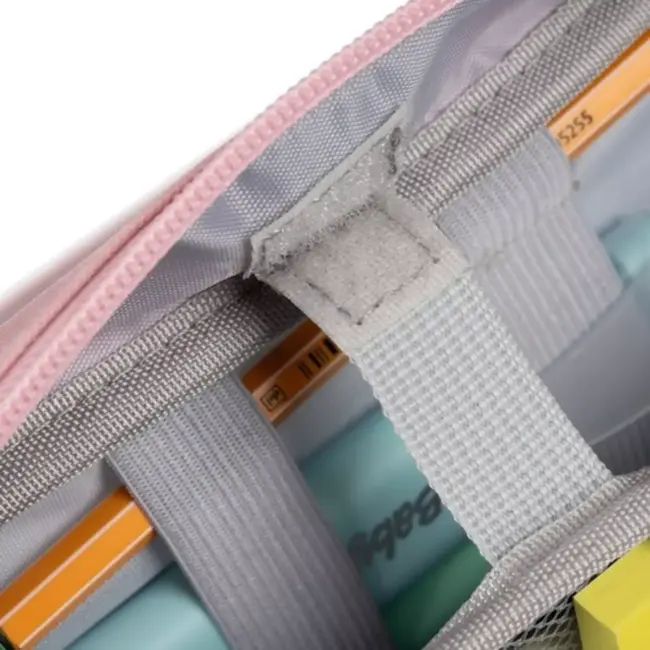 Maaleo Dubbel Uitschuifbare Etui - Roze - Twee Vakken en Praktische Indeling