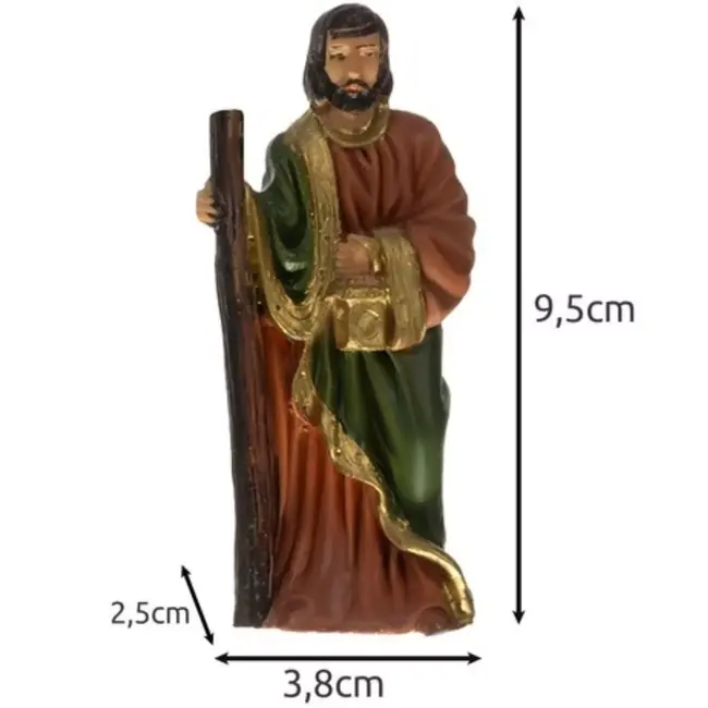 Ruhhy Kerststal Beeldjes Set – 10 Figuren voor Traditionele Kerstdecoratie