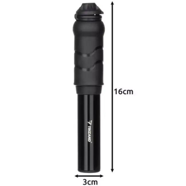 Trizand Compacte Aluminium Fietspomp met Framehouder – 7 Bar Druk