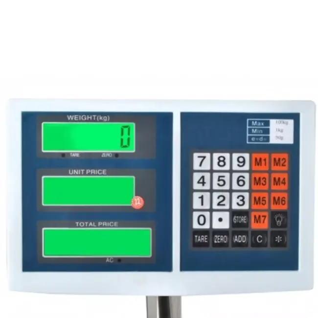 Ruhhy Elektronische Weegschaal tot 100 kg: Nauwkeurig en Betrouwbaar