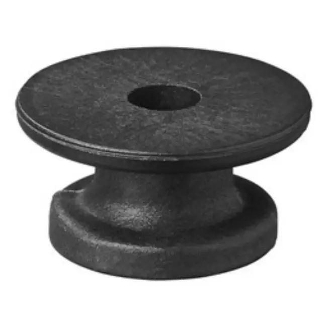 ProPlus Koordhouder - Rond - Kunststof - Zwart - Ø 19/25 x 13 mm