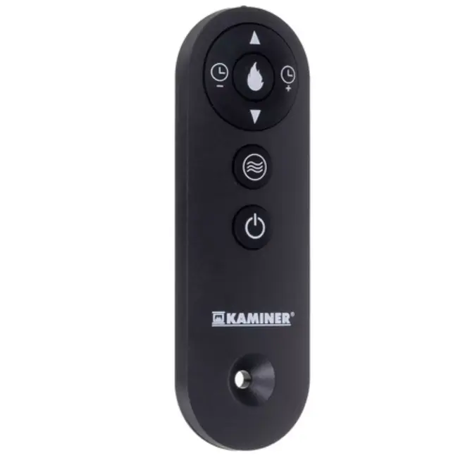 Kaminer Elektrische kachel 2000W met LED-vlameffect, keramische verwarming en afstandsbediening